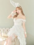 画像1: 【即日発送】桜咲乃愛ちゃんコラボ2WAY天使＆バニーコスプレ【コスプレ豪華10点セット】【S-Lサイズ】[YMT-H] (1)