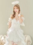 画像4: 【即日発送】桜咲乃愛ちゃんコラボ2WAY天使＆バニーコスプレ【コスプレ豪華10点セット】【S-Lサイズ】[YMT-H] (4)