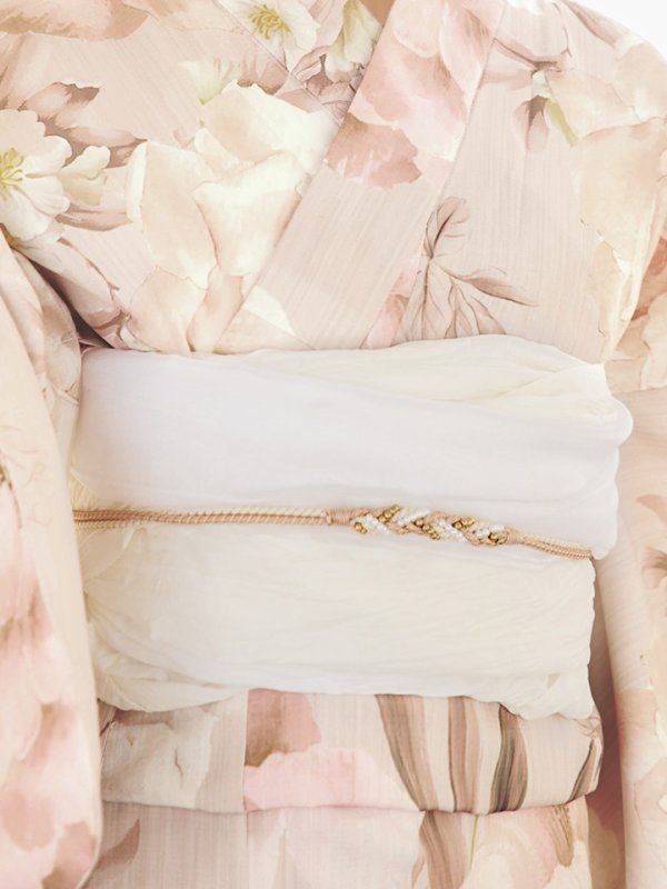 画像18: 【即日発送！】くすみピンクスウィート浴衣【浴衣３点セット 浴衣/帯/下駄】[YMT] (18)