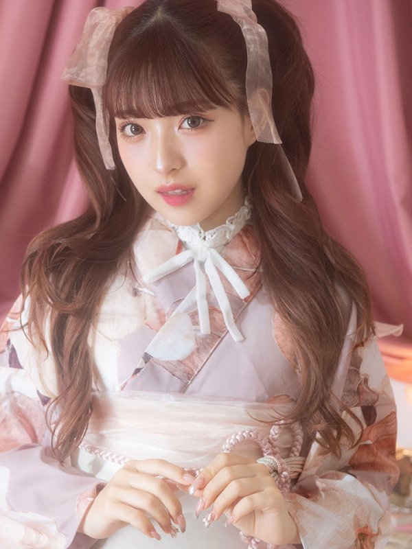 画像11: 【即日発送】【浴衣】 大人スウィートフラワー 薔薇 ローズ 浴衣【浴衣３点セット 浴衣/帯/下駄】[YMT] (11)