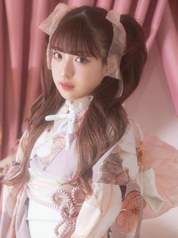 画像12: 【即日発送】【浴衣】 大人スウィートフラワー 薔薇 ローズ 浴衣【浴衣３点セット 浴衣/帯/下駄】[YMT] (12)