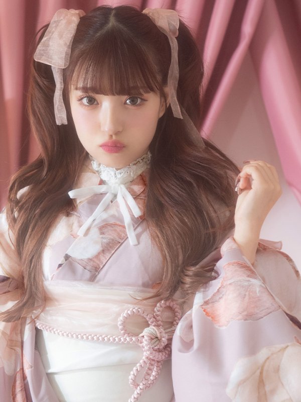 画像13: 【即日発送】【浴衣】 大人スウィートフラワー 薔薇 ローズ 浴衣【浴衣３点セット 浴衣/帯/下駄】[YMT] (13)