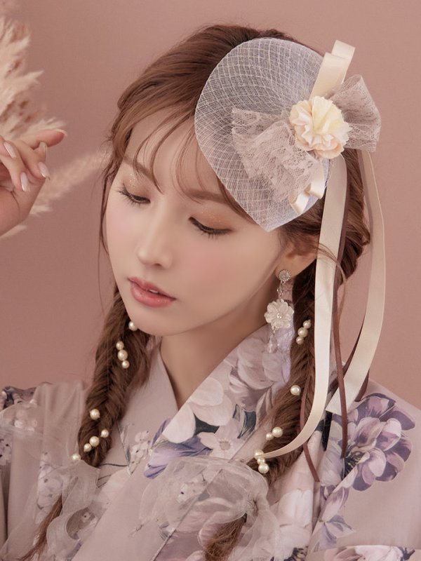 画像6: 【即日発送！】【浴衣】大人スウィートフラワー 牡丹柄 浴衣 【浴衣３点セット 浴衣/帯/下駄】[YMT] (6)