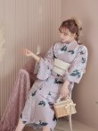 画像9: 【浴衣セール】【浴衣】 くすみピンク地xニュアンスフラワー 牡丹柄 浴衣   OBI-siwa-200-kj-6-W / HIMO-900-yn-8-P / YA-954-kj-P / Yobi-030-BakedP / GETA-02-ok-5-P [YMT] (9)