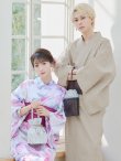 画像19: 大人スウィート/水彩フラワー 牡丹柄 浴衣 OBI-siwa-200-kj-7-RoseWI / HIMO-900-yn-8-PK / YA-68-kn-P / HEKO-800-sb-5-W / GETA-02-ok-5-P  [YMT] (19)