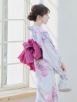 画像6: 大人スウィート/水彩フラワー 牡丹柄 浴衣 OBI-siwa-200-kj-7-RoseWI / HIMO-900-yn-8-PK / YA-68-kn-P / HEKO-800-sb-5-W / GETA-02-ok-5-P  [YMT] (6)