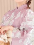 画像6: 【浴衣セール】【浴衣】大胆な牡丹が咲き誇るピンク地浴衣 OBI-siwa-200-kj-13-OW / HIMO-900-yn-8-P / YA-950-kn-P / HEKO-800-sb-4-P / GETA-02-ok-5-P [YMT] (6)