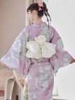 画像5: 【浴衣セール】【浴衣】大胆な牡丹が咲き誇るピンク地浴衣 OBI-siwa-200-kj-13-OW / HIMO-900-yn-8-P / YA-950-kn-P / HEKO-800-sb-4-P / GETA-02-ok-5-P [YMT] (5)