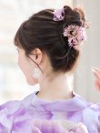画像6: 【即日発送！】【浴衣】ストライプ地 /グラデーション木蓮浴衣 OBI-g-500-kj-2-P / HIMO-900-yn-4-GYxGY / YA-68-kn-P / YA-943-kj-PL / HEKO-800-sb-5-W / GETA-02-ok-3-LBL   [YMT] (6)