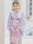 画像3: 【即日発送！】【浴衣】ストライプ地 /グラデーション木蓮浴衣  OBI-g-500-kj-2-P / HIMO-900-yn-4-GYxGY / YA-1079-kj-5-W / HEKO-800-sb-5-W / GETA-02-ok-3-LBL  [YMT] (3)