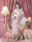 画像9: 【即日発送】【浴衣】大人スウィート/ピンク地フラワー浴衣   OBI-siwa-200-kj-13-OW / HIMO-903-kj-W / YA-1079-kj-3-W / HEKO-800-sb-5-W / GETA-02-ok-5-P [YMT] (9)