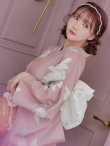 画像3: 【即日発送】【浴衣】 大人スウィート/ピンク地フラワー浴衣OBI-siwa-200-kj-13-OW / HIMO-903-kj-W / YA-1079-kj-6-W / HEKO-800-sb-5-W / GETA-02-ok-5-P  [YMT] (3)