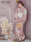 画像5: 【即日発送】【浴衣】 大人スウィート/ピンク地フラワー浴衣OBI-siwa-200-kj-13-OW / HIMO-903-kj-W / YA-1079-kj-6-W / HEKO-800-sb-5-W / GETA-02-ok-5-P  [YMT] (5)