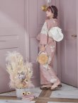 画像4: 【即日発送】【浴衣】 大人スウィート/ピンク地フラワー浴衣OBI-siwa-200-kj-13-OW / HIMO-903-kj-W / YA-1079-kj-6-W / HEKO-800-sb-5-W / GETA-02-ok-5-P  [YMT] (4)