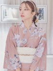 画像17: 大人スウィート/くすみピンク椿浴衣   OBI-siwa-200-kj-13-OW / HIMO-900-yn-8-PK / YA-1079-kj-5-W / HEKO-800-sb-5-W / GETA-02-ok-5-P [YMT] (17)