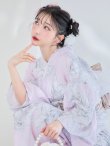 画像9: 【即日発送！】Riuコラボ ライトピンクx百合リボン浴衣 OBI-siwa-202-ok-2-PBE / HIMO-903-kj-W  / YA-935-wk-P/ HEKO-800-sb-5-W / GETA-02-ok-5-P [YMT] (9)