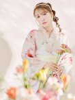 画像10: 【即日発送！】くすみピンクスウィート牡丹浴衣 OBI-siwa-200-kj-13-OW / HIMO-900-yn-8-P / HEKO-800-sb-5-WH / YA-1079-kj-7-W /  GETA-01-kj-7-P/  [YMT] (10)