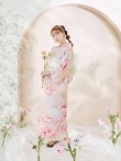 画像8: 【即日発送！】くすみピンクスウィート牡丹浴衣 OBI-siwa-200-kj-13-OW / HIMO-900-yn-8-P / HEKO-800-sb-5-WH / YA-1079-kj-7-W /  GETA-01-kj-7-P/  [YMT] (8)