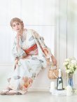 画像9: 【即日発送】アプリコットピンク牡丹浴衣 OBI-g-500-kj-4-OR / HIMO-902-kj-3-TRC / HEKO-800-sb-5-WH / YA-577-kj-P / GETA-01-kj-3-IV/  [YMT] (9)