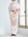 画像15: 【即日発送】アプリコットピンク牡丹浴衣 OBI-g-500-kj-4-OR / HIMO-902-kj-3-TRC / HEKO-800-sb-5-WH / YA-68-kn-P / GETA-01-kj-3-IV/ [YMT] (15)