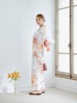 画像5: 【即日発送】アプリコットピンク牡丹浴衣 OBI-g-500-kj-4-OR / HIMO-902-kj-3-TRC / HEKO-800-sb-5-WH / YA-68-kn-P / GETA-01-kj-3-IV/ [YMT] (5)
