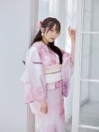 画像8: 【即日発送！】sweetチェリーブロッサム浴衣 OBI-siwa-200-kj-13-OW / HIMO-900-yn-8-P / HEKO-800-sb-4-P / YA-943-kj-BAKEDP / YA-935-wk-P / GETA-01-kj-7-P/  [YMT] (8)