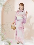 画像14: 【即日発送！】sweetチェリーブロッサム浴衣 OBI-siwa-200-kj-13-OW / HIMO-900-yn-8-P / HEKO-800-sb-4-P / YA-943-kj-BAKEDP / YA-935-wk-P / GETA-01-kj-7-P/  [YMT] (14)