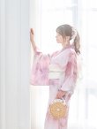 画像16: 【即日発送！】sweetチェリーブロッサム浴衣 OBI-siwa-200-kj-13-OW / HIMO-900-yn-8-P / HEKO-800-sb-4-P / YA-943-kj-BAKEDP / YA-935-wk-P / GETA-01-kj-7-P/ [YMT] (16)