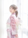 画像17: 【即日発送！】sweetチェリーブロッサム浴衣 OBI-siwa-200-kj-13-OW / HIMO-900-yn-8-P / HEKO-800-sb-4-P / YA-943-kj-BAKEDP / YA-935-wk-P / GETA-01-kj-7-P/ [YMT] (17)