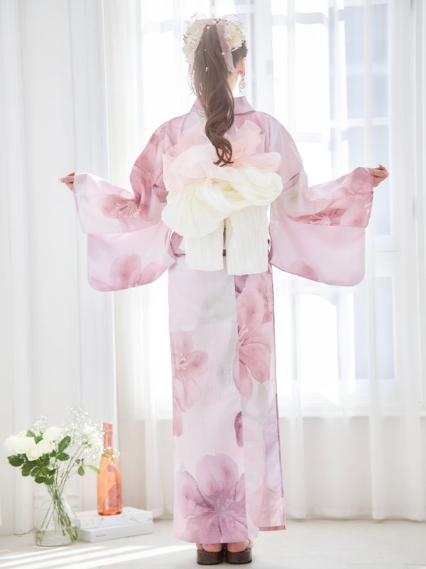 画像23: 【即日発送！】sweetチェリーブロッサム浴衣【浴衣３点セット 浴衣/帯/下駄】[YMT] (23)