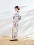 画像10: 【浴衣セール！】ロマンティックピオニー浴衣 OBI-g-500-kj-8-GY / HIMO-900-yn-4-GYxGY / HEKO-800-sb-5-WH / GETA-01-kj-3-IV/ [YMT] (10)