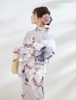 画像13: 【浴衣セール！】ロマンティックピオニー浴衣 OBI-g-500-kj-8-GY / HIMO-900-yn-4-GYxGY / HEKO-800-sb-5-WH / GETA-01-kj-3-IV/ [YMT] (13)