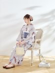 画像5: 【浴衣セール！】ロマンティックピオニー浴衣 OBI-g-500-kj-8-GY / HIMO-900-yn-4-GYxGY / HEKO-800-sb-5-WH / GETA-01-kj-3-IV/ [YMT] (5)