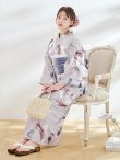 画像6: 【浴衣セール！】ロマンティックピオニー浴衣 OBI-g-500-kj-8-GY / HIMO-900-yn-4-GYxGY / HEKO-800-sb-5-WH / GETA-01-kj-3-IV/ [YMT] (6)