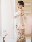 画像9: 【即日発送！】くすみピンクスウィート浴衣 OBI-siwa-200-kj-13-OW / HIMO-900-yn-8-P / HEKO-800-sb-4-P / YA-982-kn-P /  GETA-01-kj-7-P[YMT] (9)