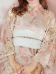 画像9: 【即日発送！】アンティークフラワーピンク浴衣 OBI-siwa-200-kj-13-OW / HIMO-900-yn-8-P / HEKO-800-sb-4-P / YA-982-kn-P / GETA-01-kj-7-P/  [YMT] (9)