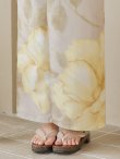 画像21: 【浴衣セール】【即日発送！】グレージュ×イエローフラワー浴衣 OBI-siwa-200-kj-9-BR / HIMO-900-yn-7-MOC / HEKO-800-sb-3-BR / YA-496-kj-W / GETA-01-kj-5-MOC /  [YMT] (21)