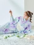 画像13: 【即日発送】ニュアンスフラワーミント牡丹浴衣【浴衣３点セット 浴衣/帯/下駄】[YMT] (13)