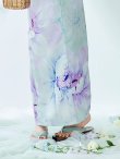画像20: 【即日発送】ニュアンスフラワーミント牡丹浴衣【浴衣３点セット 浴衣/帯/下駄】[YMT] (20)