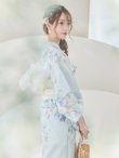 画像12: 【即日発送】クラシカルローズブルー浴衣 OBI-siwa-200-kj-13-OW / HIMO-903-kj-W / HEKO-800-sb-5-WH / YA-1082-kj-MI / YA-1017-am-W / GETA-01-kj-2-BL/ [YMT] (12)