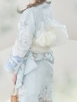 画像26: 【即日発送】クラシカルローズブルー浴衣 OBI-siwa-200-kj-13-OW / HIMO-903-kj-W / HEKO-800-sb-5-WH / YA-1082-kj-MI / YA-1017-am-W / GETA-01-kj-2-BL/ [YMT] (26)