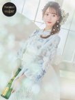 画像3: 【即日発送】クラシカルローズブルー浴衣 OBI-siwa-200-kj-13-OW / HIMO-903-kj-W / HEKO-800-sb-5-WH / YA-1082-kj-MI / YA-1017-am-W / GETA-01-kj-2-BL/ [YMT] (3)
