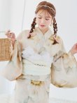 画像11: 【即日発送！】クリームイエローピオニー浴衣 OBI-siwa-200-kj-13-OW / HIMO-900-yn-8-P / HEKO-800-sb-5-WH / YA-1079-kj-6-W /  GETA-01-kj-7-P/  [YMT] (11)