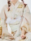 画像14: 【即日発送！】クリームイエローピオニー浴衣 OBI-siwa-200-kj-13-OW / HIMO-900-yn-8-P / HEKO-800-sb-5-WH / YA-1079-kj-6-W /  GETA-01-kj-7-P/  [YMT] (14)