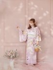 画像11: 【即日発送】大人くすみピンクx牡丹浴衣 OBI-siwa-200-kj-13-OW / HIMO-900-yn-8-P / HEKO-800-sb-5-WH / YA-74-kn-P / YA-1081-kj-P / GETA-01-kj-7-P / [YMT] (11)