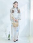 画像4: アイシーフラワー牡丹浴衣 OBI-siwa-200-kj-13-OW / HIMO-900-yn-5-IV / HEKO-800-sb-5-WH / YA-72-kn-W / GETA-01-kj-2-BL / [YMT] (4)