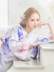 画像6: 【即日発送】ホワイト×ピオニー浴衣 OBI-g-500-kj-1-R/ HIMO-900-yn-5-IV / HEKO-800-sb-5-WH / YA-593-kj-CL/ YA-1081-kj-W / GETA-01-kj-7-P/ [YMT] (6)