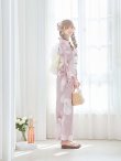 画像5: 【即日発送！】くすみピンクブロッサム浴衣【浴衣３点セット 浴衣/帯/下駄】[YMT] (5)