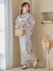 画像4: 【即日発送！】アイシーリリーフラワー浴衣 OBI-g-500-kj-8-GY / HIMO-900-yn-4-GYxGY / HEKO-800-sb-5-WH / YA-953-kn-BL / GETA-01-kj-3-IV/ [YMT] (4)