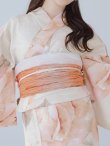 画像17: 【即日発送】ピンクベージュ牡丹浴衣 OBI-g-500-kj-4-OR / HIMO-900-yn-5-IV / HEKO-800-sb-5-WH / YA-594-kj-CL / YA-1081-kj-BR / GETA-01-kj-7-P / [YMT] (17)